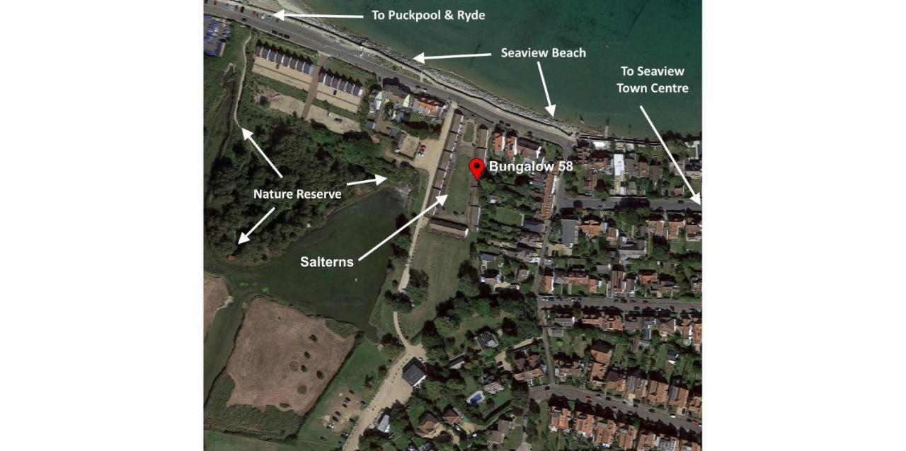 2 Bedroom Bungalow Sv58, Seaview, Isle Of Wight Free Wi-Fi Extérieur photo